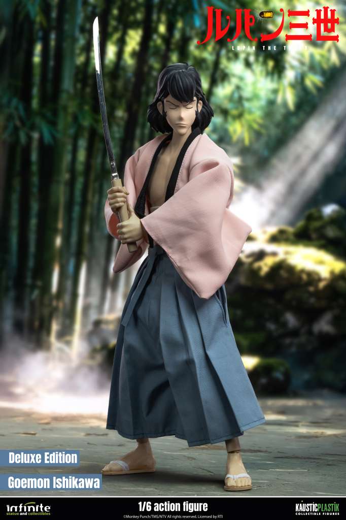 INFINITE STATUE - Lupin the 3rd The Italian Adventure Goemon Ishikawa xiii 1/6 Action Doll Deluxe Edition