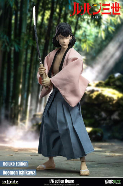 INFINITE STATUE - Lupin the 3rd The Italian Adventure Goemon Ishikawa xiii 1/6 Action Doll Deluxe Edition