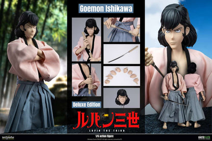 INFINITE STATUE - Lupin the 3rd The Italian Adventure Goemon Ishikawa xiii 1/6 Action Doll Deluxe Edition