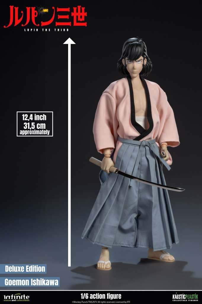 INFINITE STATUE - Lupin The 3rd The Italian Adventure Goemon Ishikawa XIII & Inspector Zenigata Koichi Set Deluxe Edition