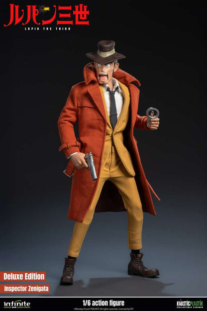 INFINITY STATUE - Lupin The 3rd The Italian Adventure Inspector Zenigata Koichi 1/6 Action Doll deluxe Edition
