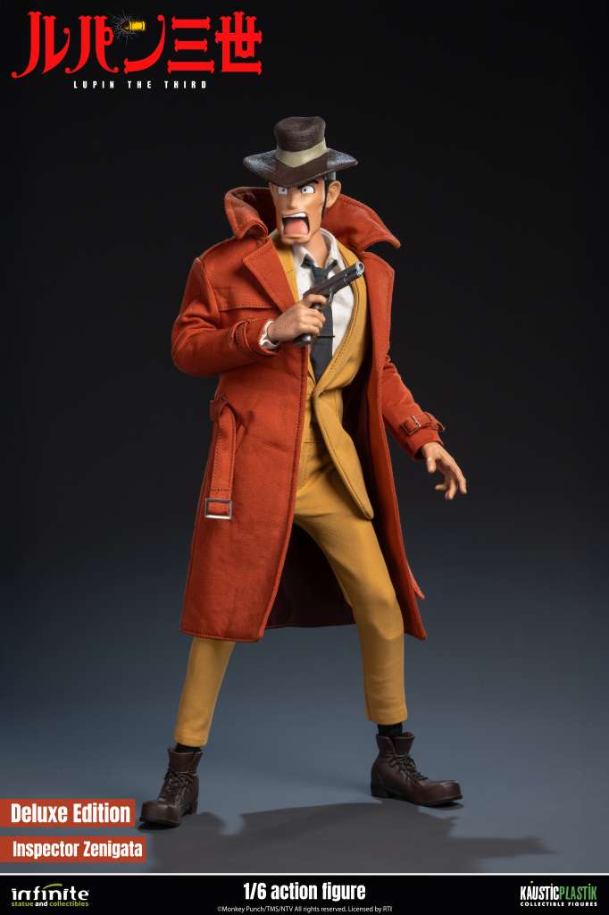 INFINITY STATUE - Lupin The 3rd The Italian Adventure Inspector Zenigata Koichi 1/6 Action Doll deluxe Edition