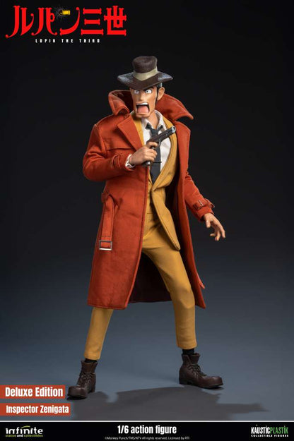 INFINITY STATUE - Lupin The 3rd The Italian Adventure Inspector Zenigata Koichi 1/6 Action Doll deluxe Edition