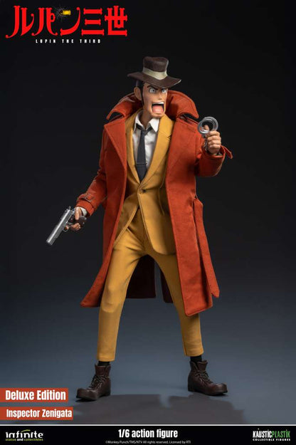 INFINITY STATUE - Lupin The 3rd The Italian Adventure Inspector Zenigata Koichi 1/6 Action Doll deluxe Edition
