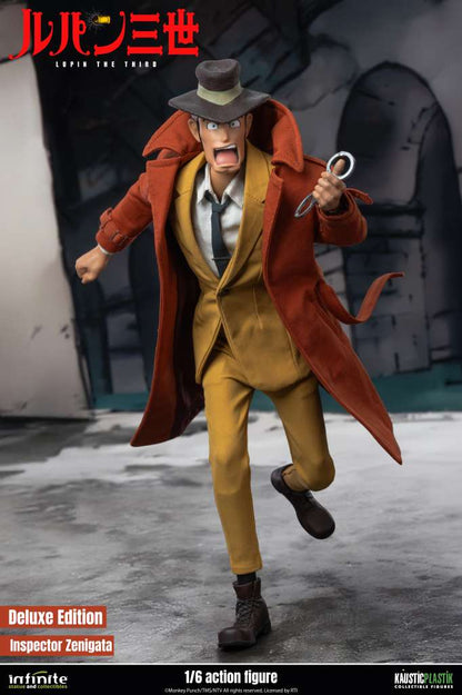 INFINITY STATUE - Lupin The 3rd The Italian Adventure Inspector Zenigata Koichi 1/6 Action Doll deluxe Edition