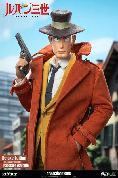 INFINITY STATUE - Lupin The 3rd The Italian Adventure Inspector Zenigata Koichi 1/6 Action Doll deluxe Edition