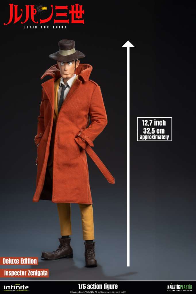 INFINITE STATUE - Lupin The 3rd The Italian Adventure Goemon Ishikawa XIII & Inspector Zenigata Koichi Set Deluxe Edition
