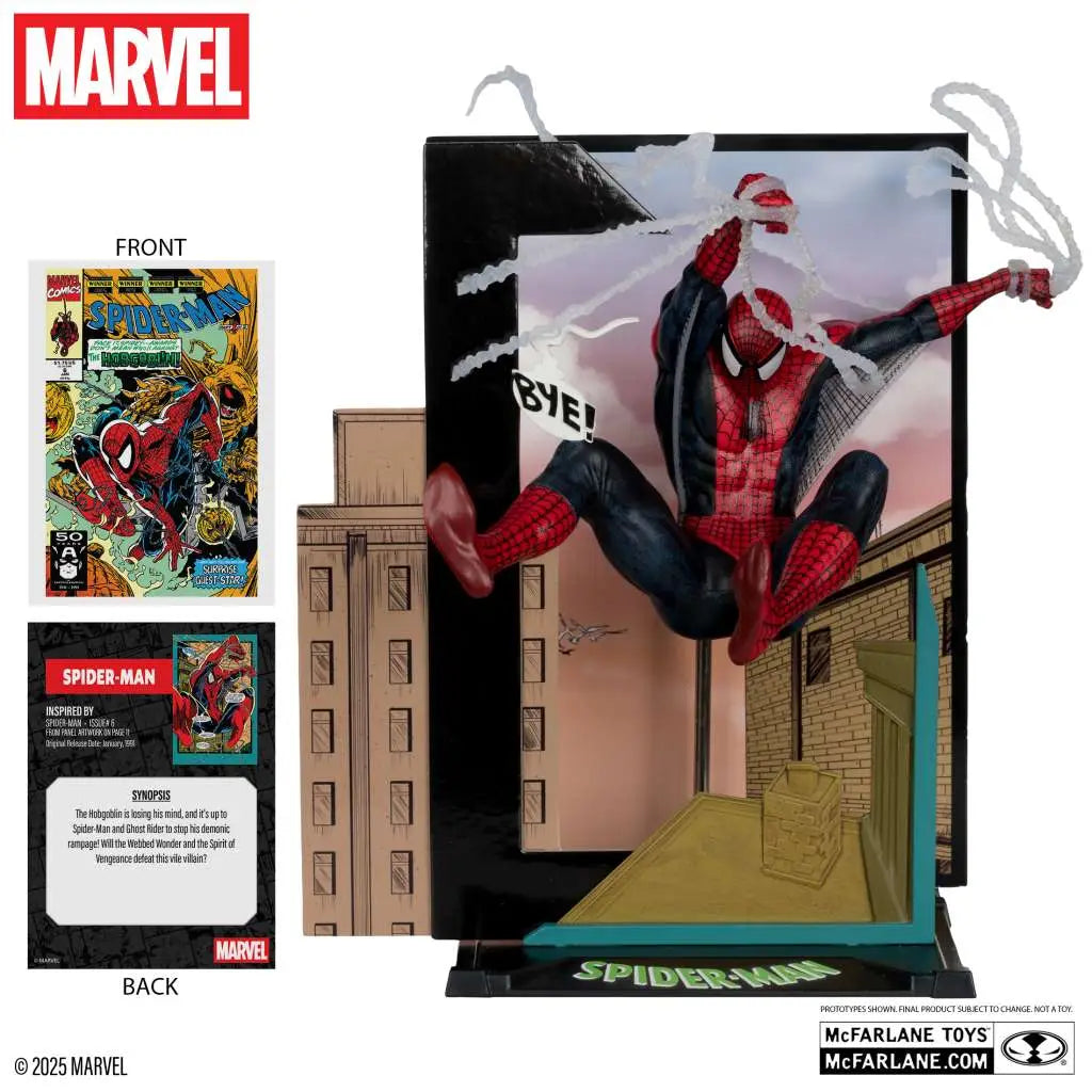 Mc FARLANE TOYS - Marvel Collection 1:10 Wv6 Spider-man (spider-man #6) Figure