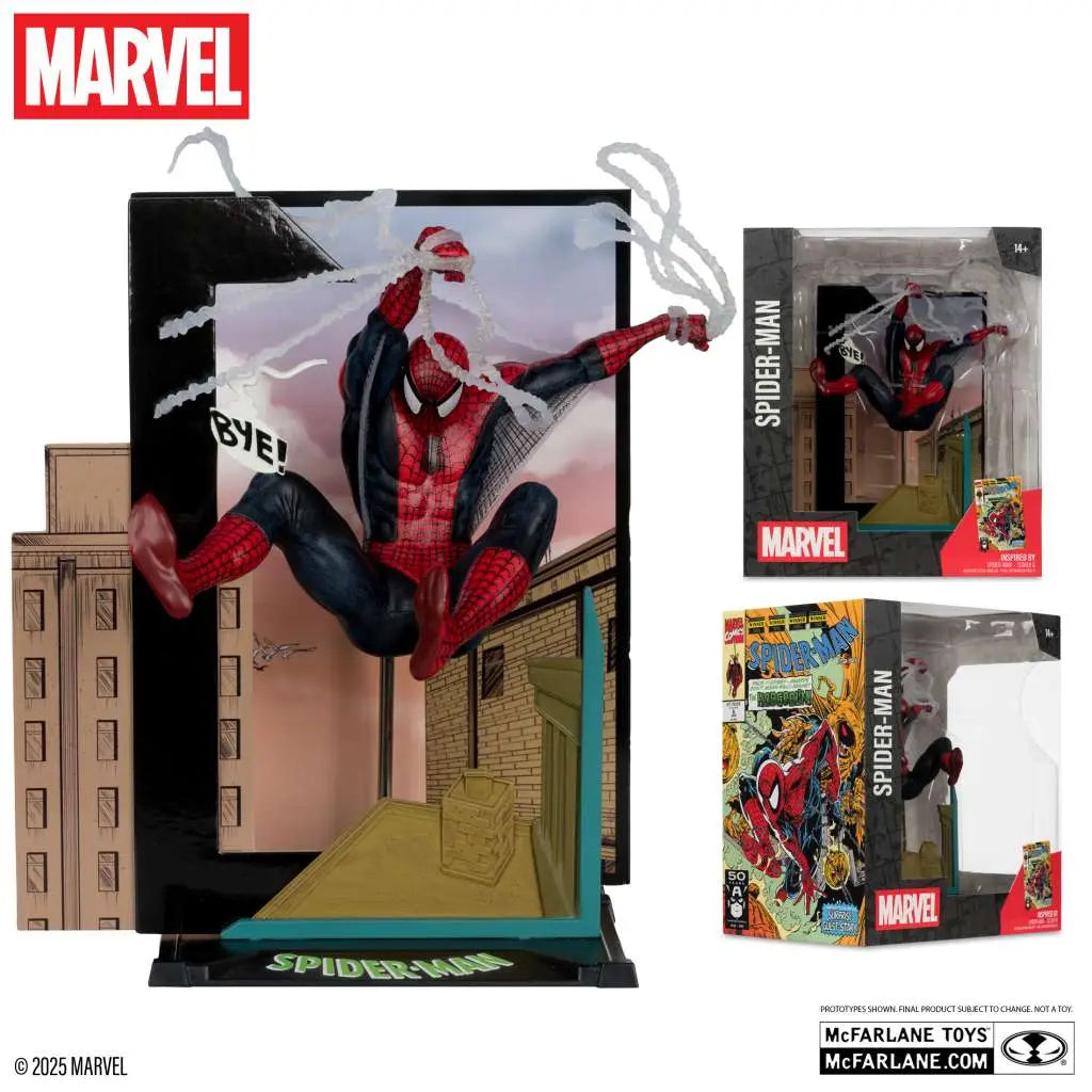 Mc FARLANE TOYS - Marvel Collection 1:10 Wv6 Spider-man (spider-man #6) Figure
