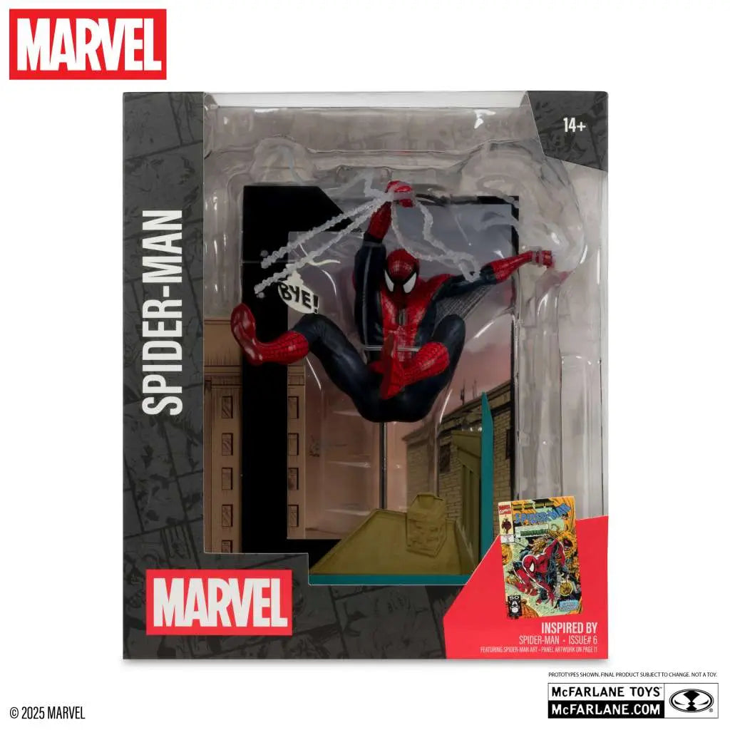 Mc FARLANE TOYS - Marvel Collection 1:10 Wv6 Spider-man (spider-man #6) Figure