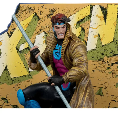 Mc FARLANE TOYS -  Marvel Collection 1:10 Wv6 Gambit (x-men #1) Figure