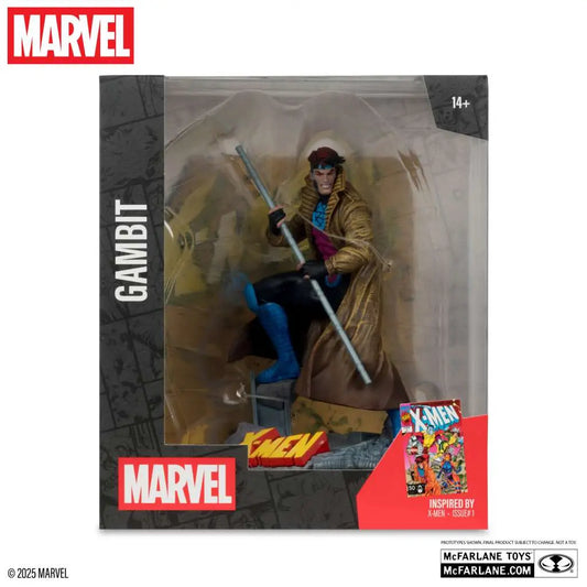Mc FARLANE TOYS -  Marvel Collection 1:10 Wv6 Gambit (x-men #1) Figure