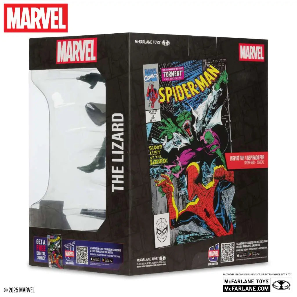 Mc FARLANE TOYS - Marvel Collection 1:10 Wv6 The Lizard (spider-man #2) Figure