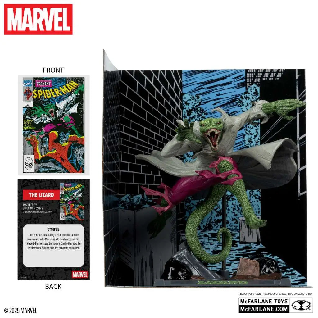 Mc FARLANE TOYS - Marvel Collection 1:10 Wv6 The Lizard (spider-man #2) Figure