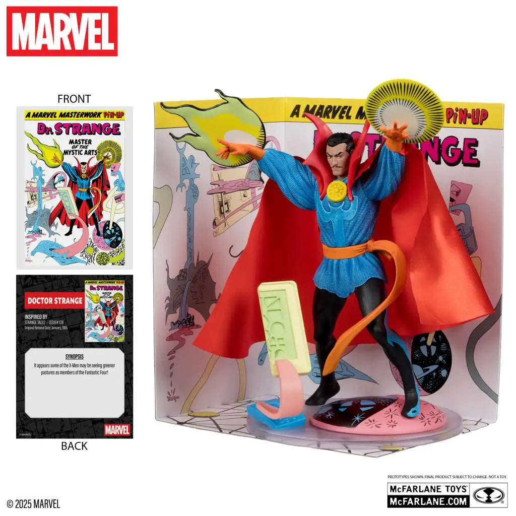 Mc FARLANE TOYS - Marvel Collection 1:10 Wv6 Dr. Strange (strange Tales #128) Figure