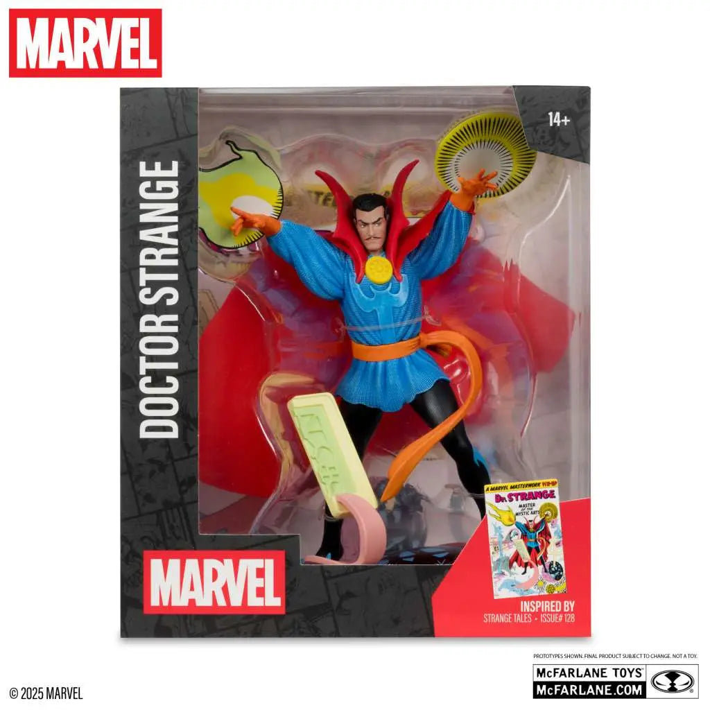Mc FARLANE TOYS - Marvel Collection 1:10 Wv6 Dr. Strange (strange Tales #128) Figure