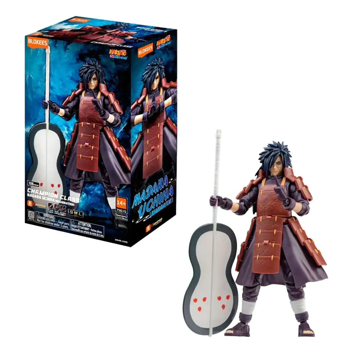 BLOKEES - Naruto Shippuden Madara Uchiha Reanimation Jutsu Champion Class 05 Model Kit