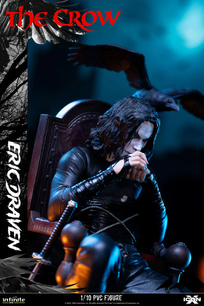INFINITE STATUE - The Crow Eric Draven Icon X 1/10 Pvc Figure