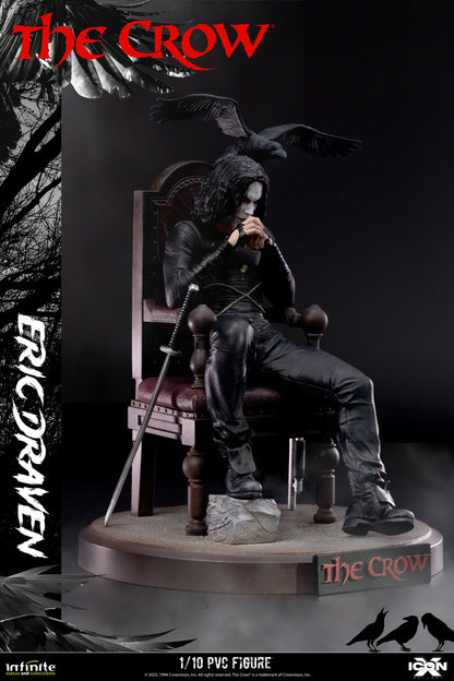 INFINITE STATUE - The Crow Eric Draven Icon X 1/10 Pvc Figure