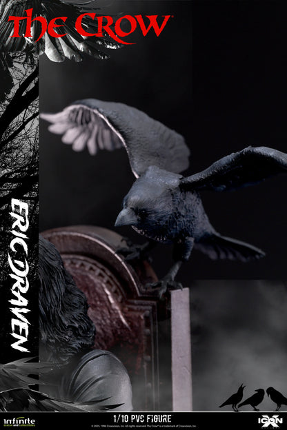 INFINITE STATUE - The Crow Eric Draven Icon X 1/10 Pvc Figure
