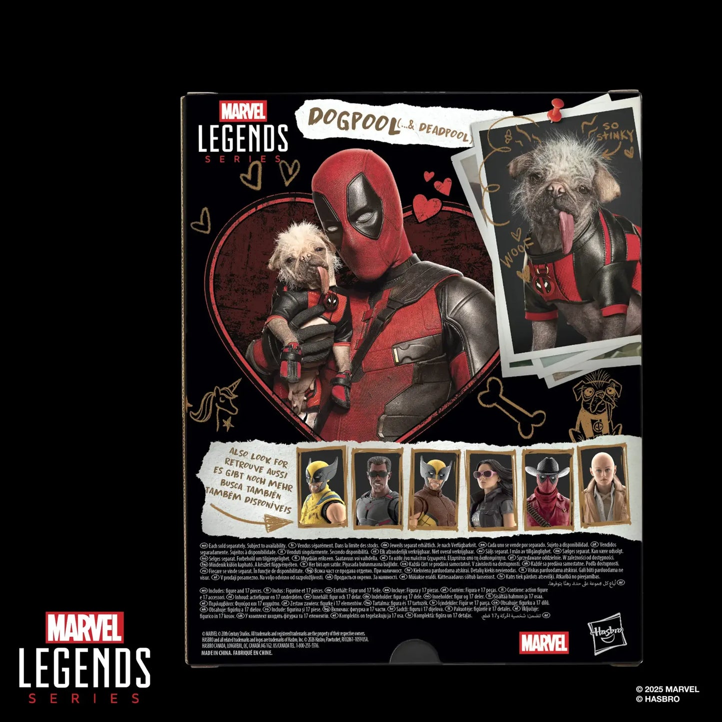 HASBRO - Marvel Legends Deadpool And Wolverine Dogpool And Deadpool Action Figure