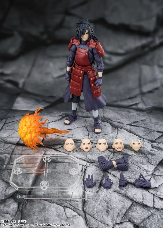 BANDAI - Naruto Madara Uchiha Legend Of Darkness S.h.figuarts