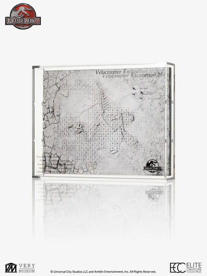 ECC - Jurassic Park 3 Velociraptor Excavation Map