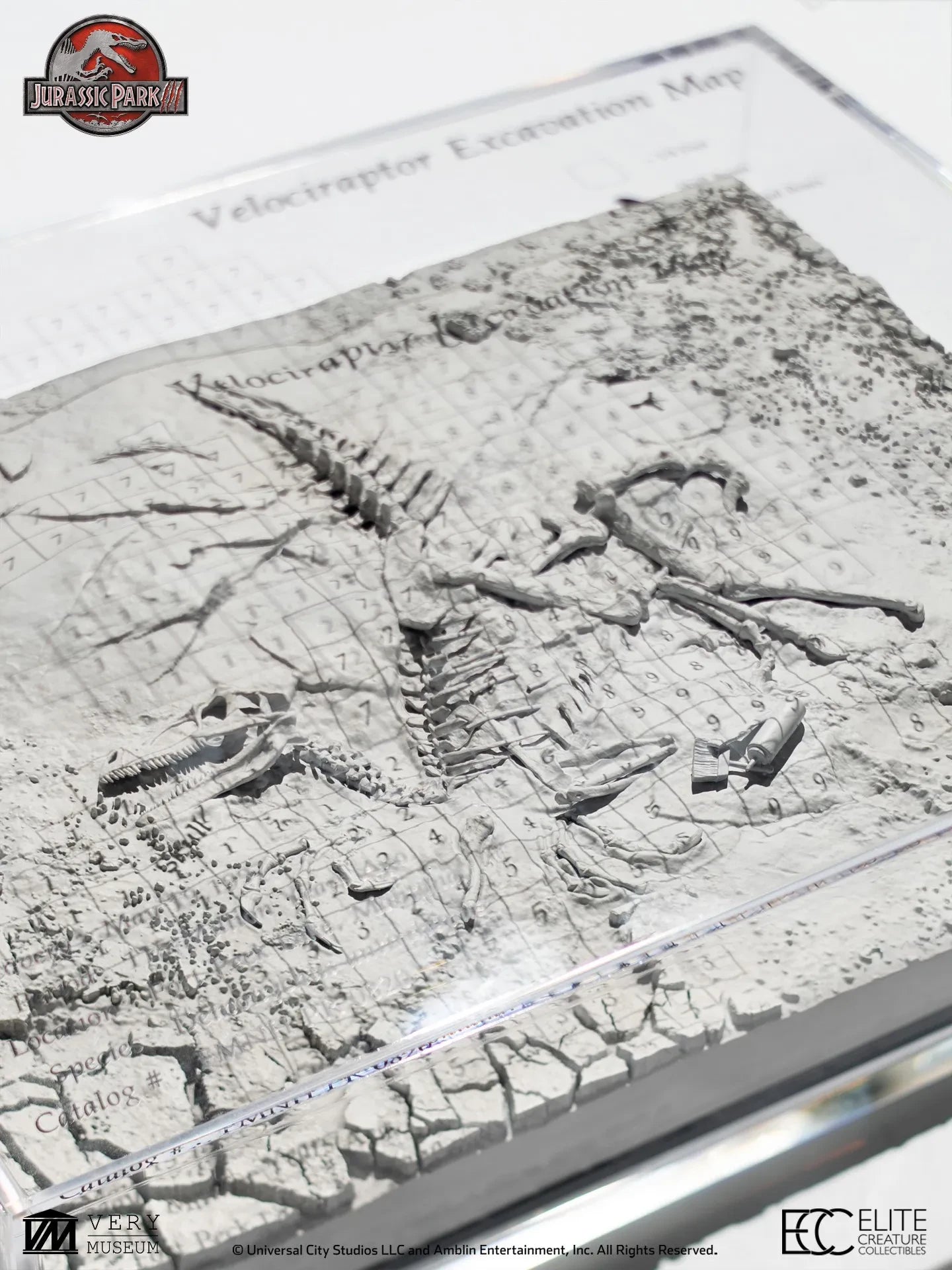 ECC - Jurassic Park 3 Velociraptor Excavation Map