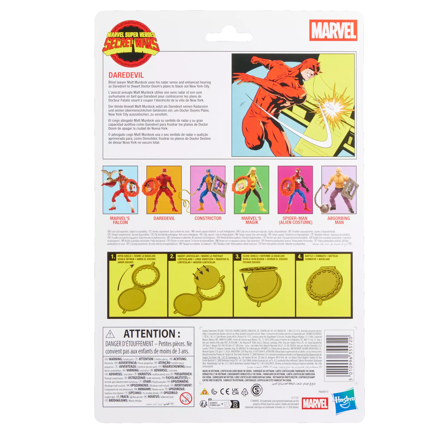 HASBRO - Marvel Legends Secret Wars Daredevil Action Figure