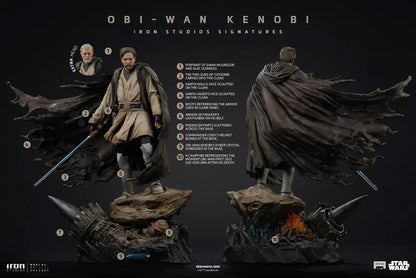 IRON STUDIOS - Star Wars Obi-wan Signatures 1/10 Statue
