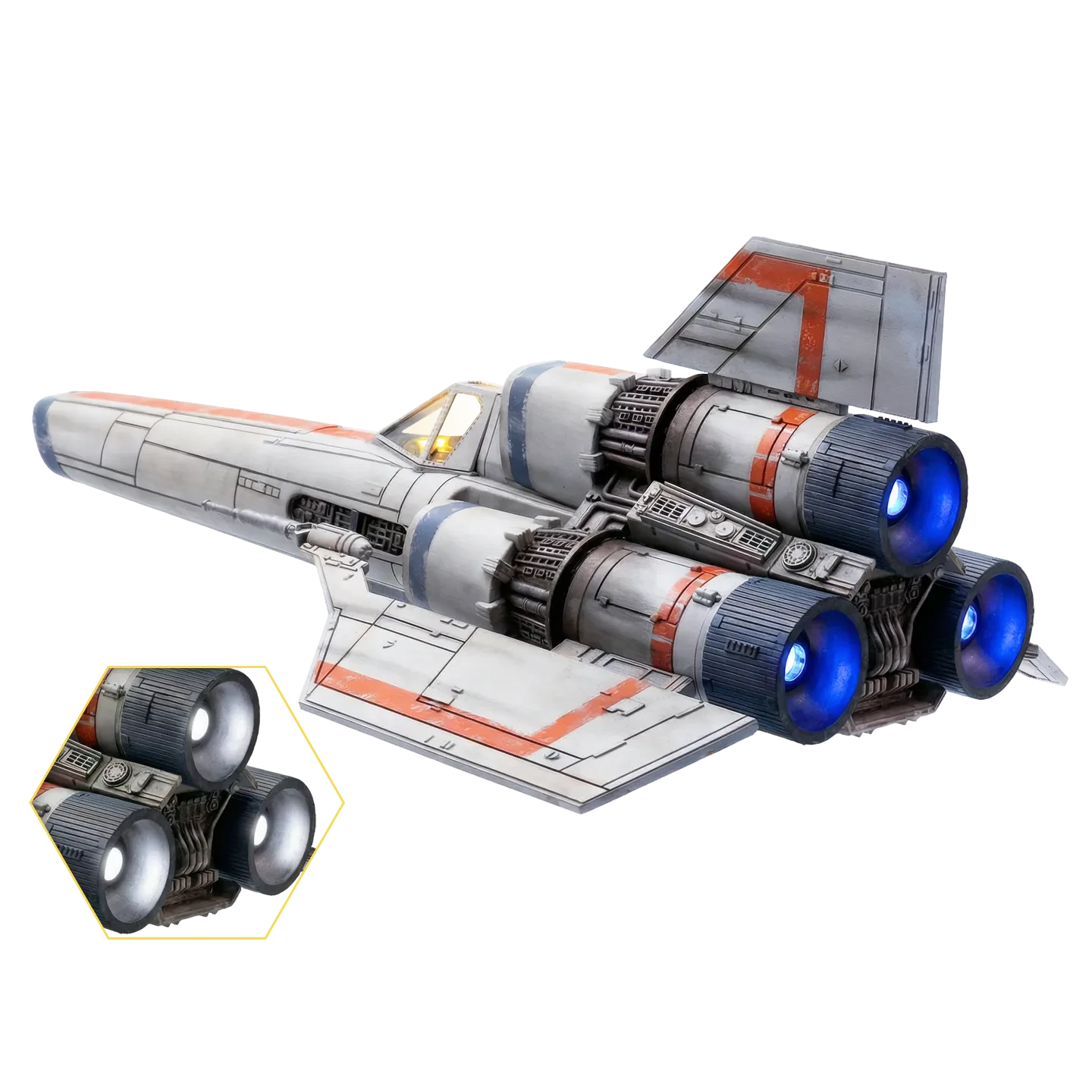 FACTORY ENTERTAINMENT - Battlestar Galactica Colonial Viper Mki Electronic Vehicle + Lieutenant Boomer Figure