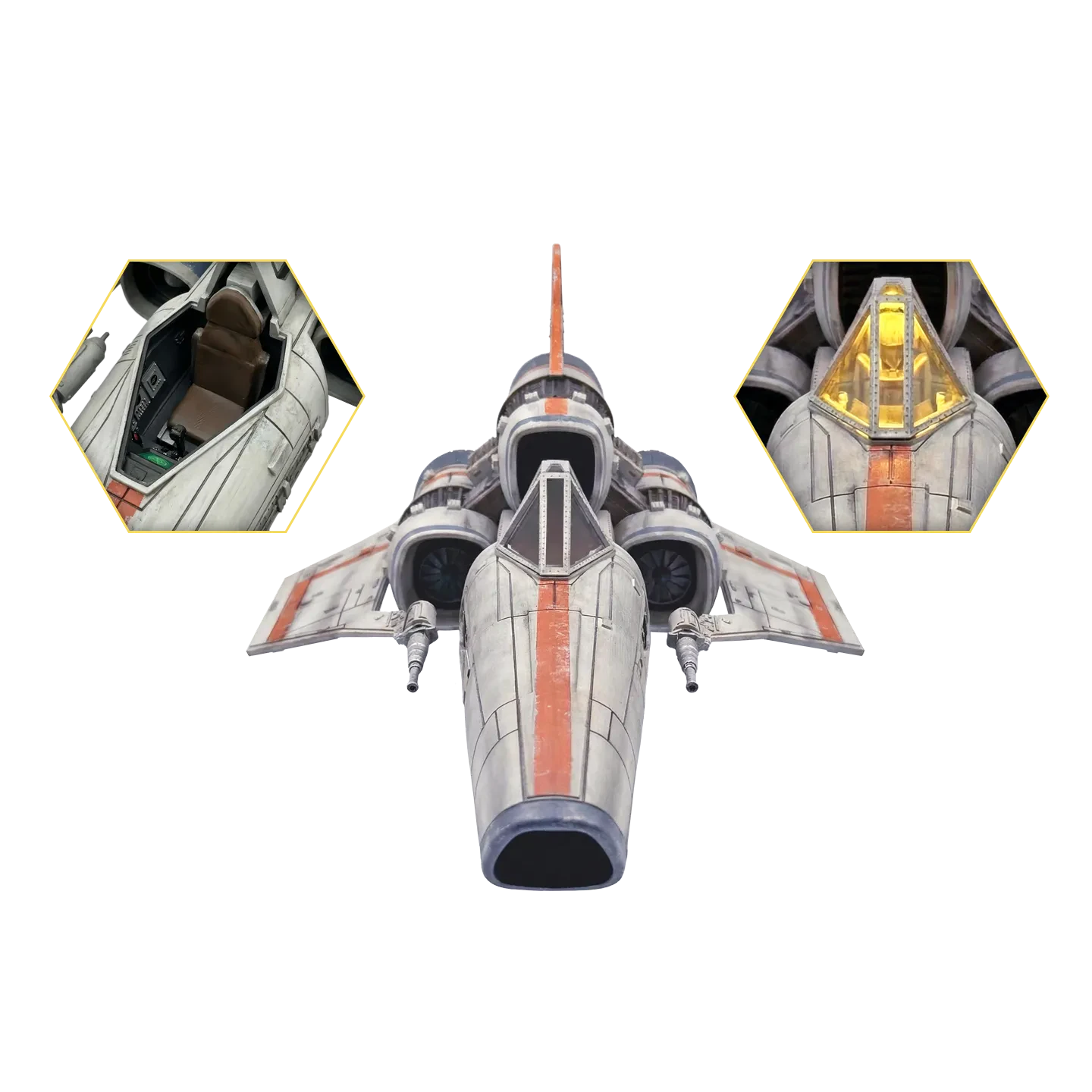 FACTORY ENTERTAINMENT - Battlestar Galactica Colonial Viper Mki Electronic Vehicle + Lieutenant Boomer Figure