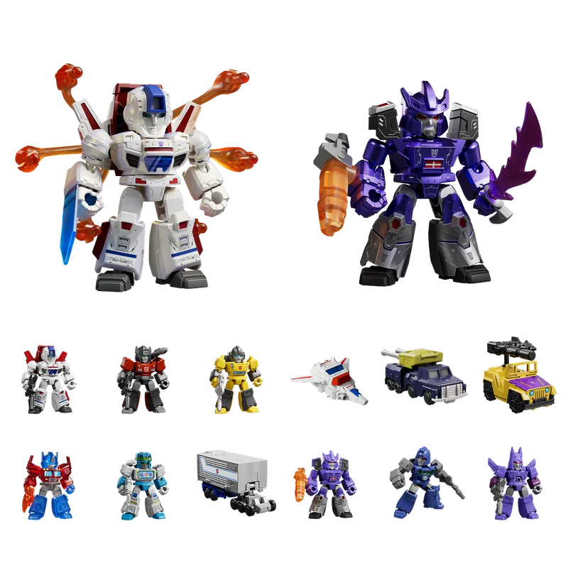BLOKEES - Transformers Traitor To Tyranny Defender Version 05 Model Kit Blind Box Set (12)