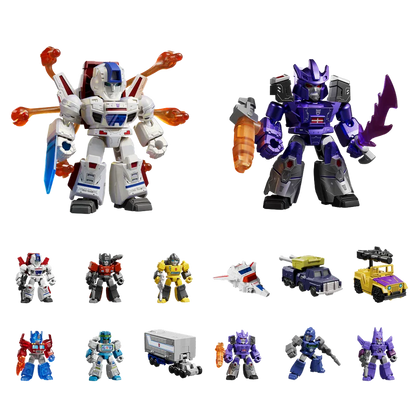 BLOKEES - Transformers Traitor To Tyranny Defender Version 05 Model Kit Blind Box Set (12)