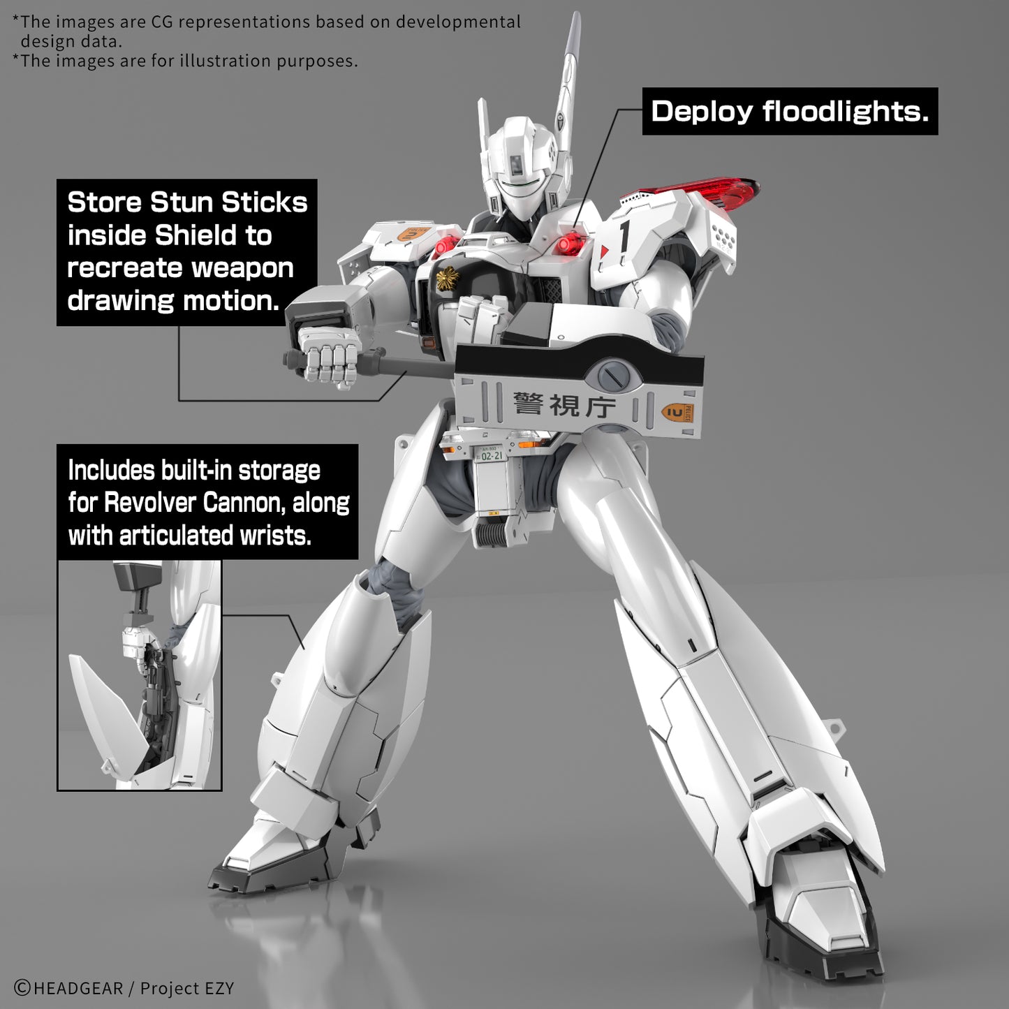 BANDAI - Rg Patlabor Av-98plus Ingram Ingram Plus 1/48