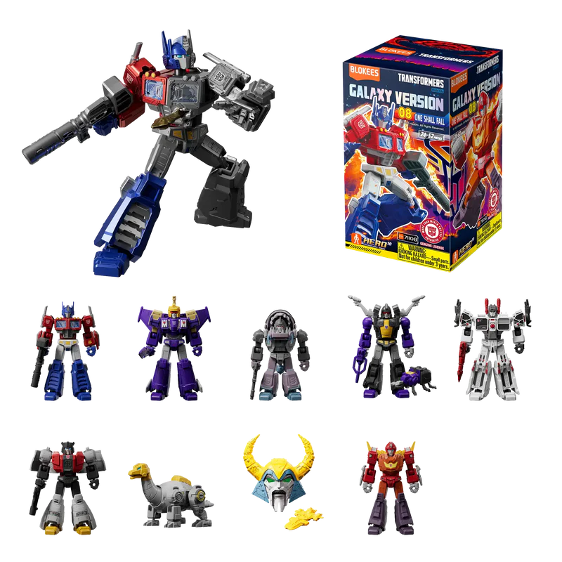 BLOKEES - Transformers One Shall Fall Galaxy Version 08 Blind Box Set (9)