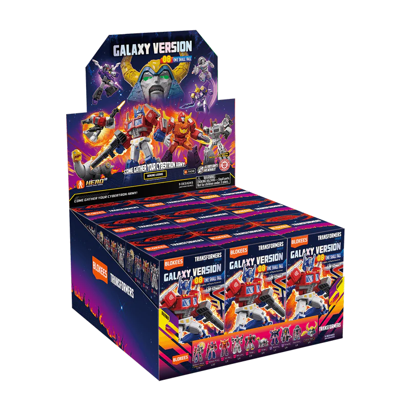 BLOKEES - Transformers One Shall Fall Galaxy Version 08 Blind Box Set (9)