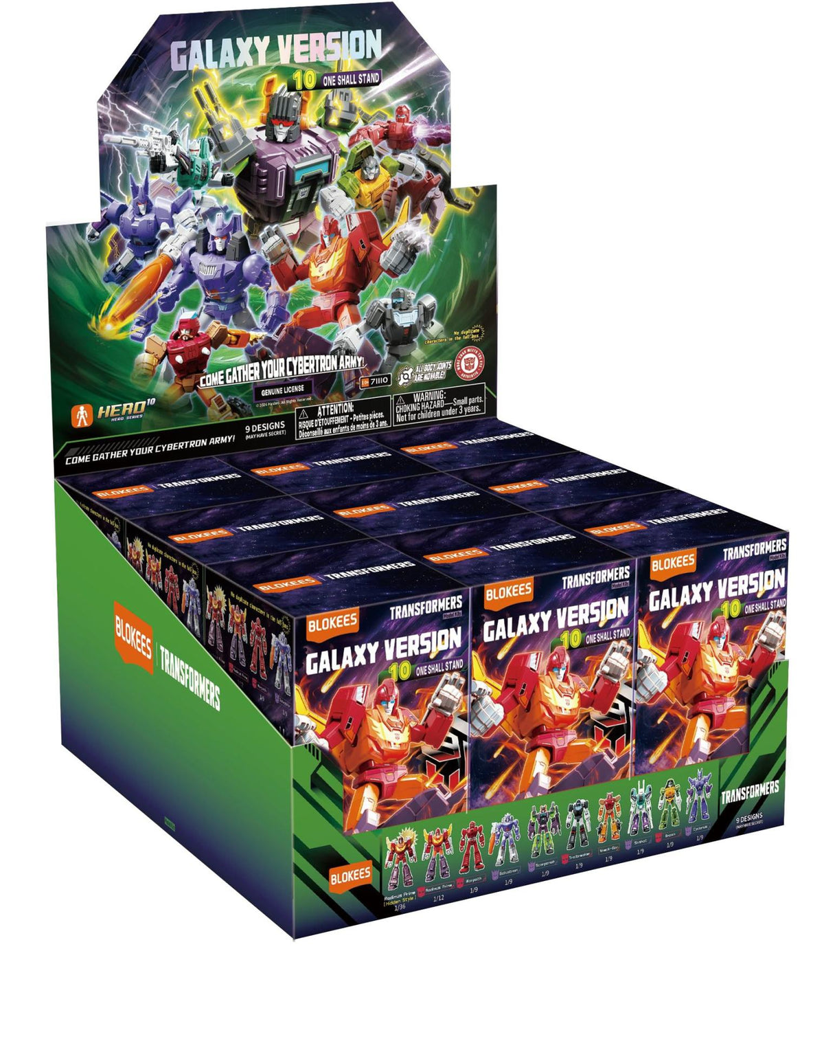 BLOKEES - Transformers One Shall Stand Galaxy Version 10 Blind Box Set (9)
