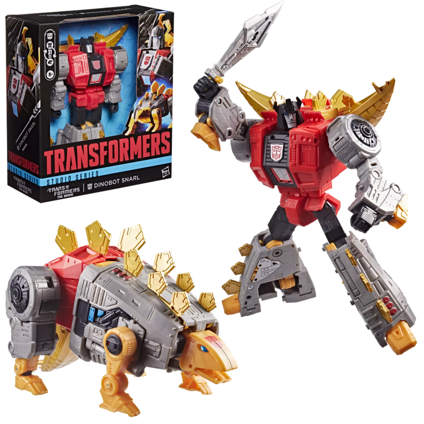 HASBRO - Transformers Studio Series Transformers The Movie Dinobot Snarl Action Figure