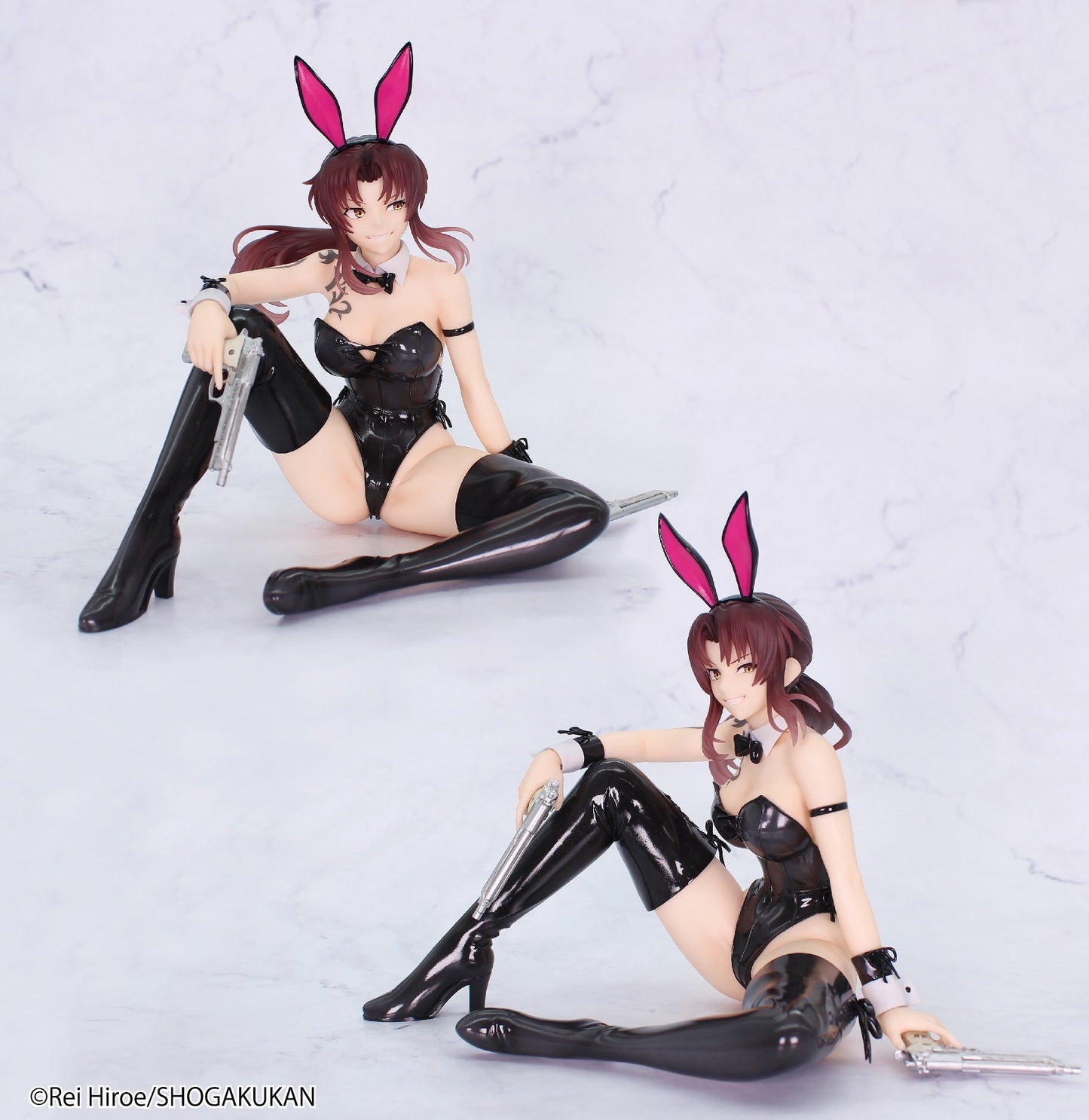 SYSTEM SERCVICE - Black Lagoon Revy Bunny One-seventh Carat Figure