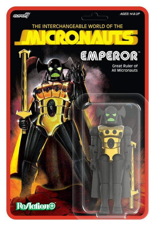 SUPER 7 - Micronauts Wave 03 Emperor Reaction+ Figure