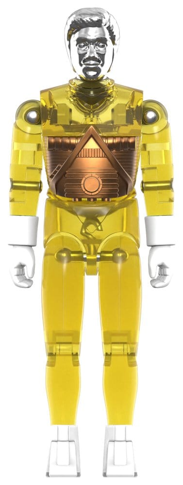 SUPER 7 - Micronauts Wave 03 Time Traveler Yellow Translucent Reaction+ Figure
