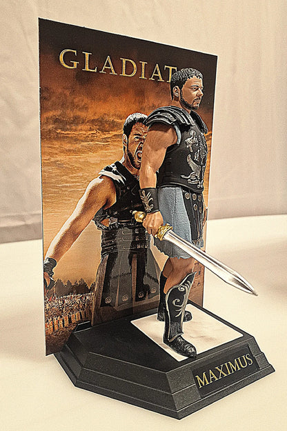 Mc FARLANE TOYS - Movie Maniacs Maximus Decimus Meridius Gladiator 6" Posed Figure