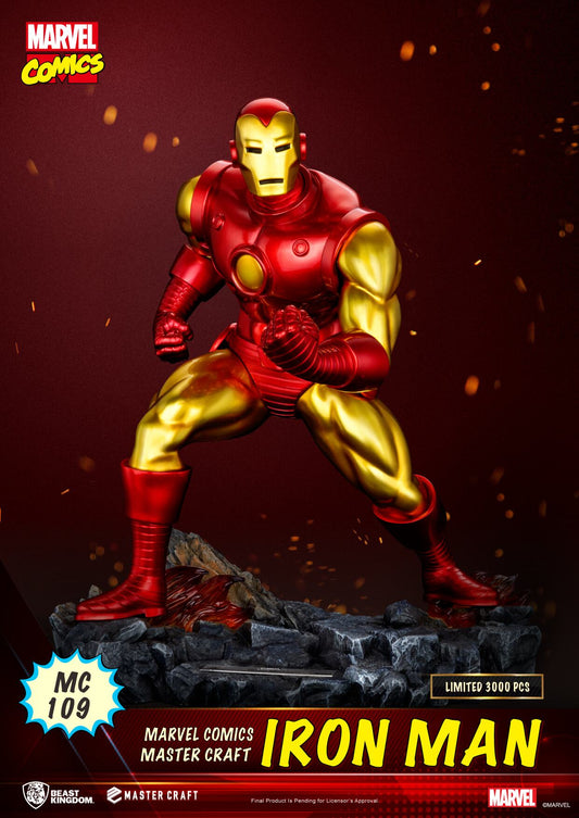 BEAST KINGDOM - Marvel Comics Iron Man Master Craft Statue