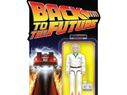 SUPER 7 - Back To The Future Wave 1 Doc Brown '85 Reaction+ Figure