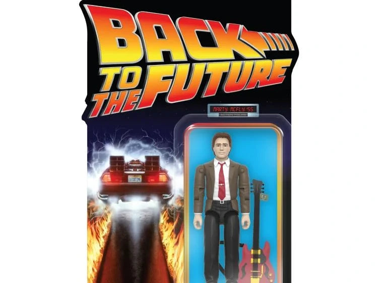 SUPER 7 - Back To The Future Wave 1 Marty Mcfly '55 Reaction+ Figure