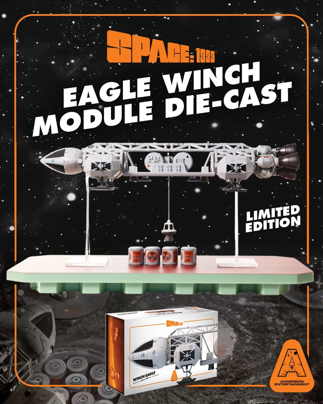 Anderson Entertainment - Space 1999 Eagle Wich Module Die-cast Limited Edition