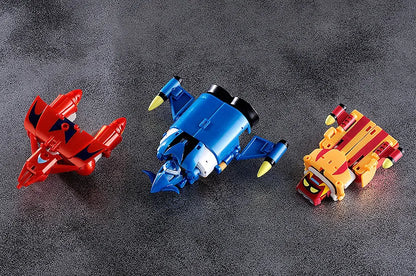 FREEING - Getter Robo G Dynamic Change Mini Fig Set