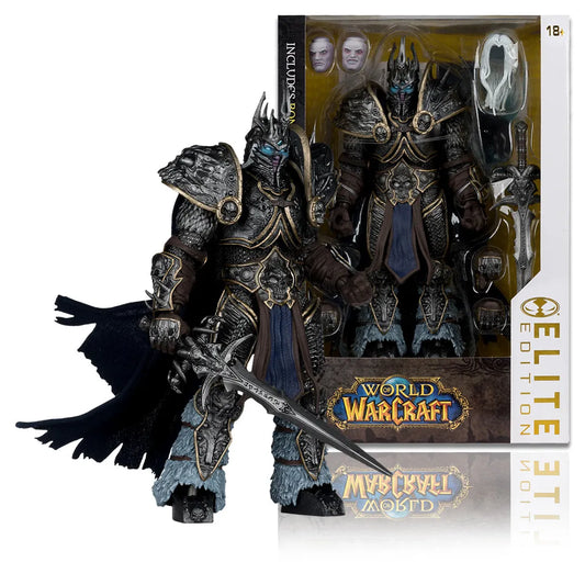 Mc FARLANE - World Of Warcraft Lich King Mcfarlane Elite Edition 7" Action Figure
