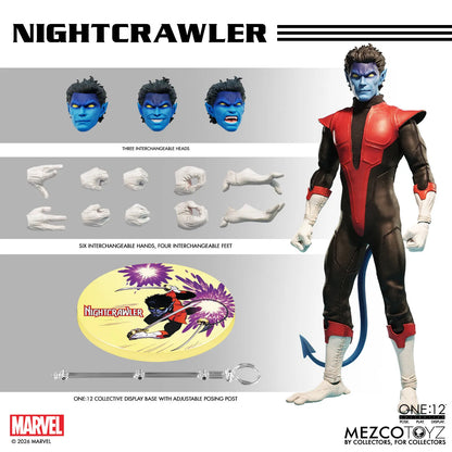 MEZCO TOYS - One 12 Collective Nightcrawler Af